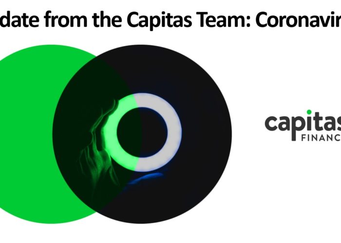 We want to take this opportunity to give our customers, introducers, funding partners and stakeholders a Capitas Finance Coronavirus Update